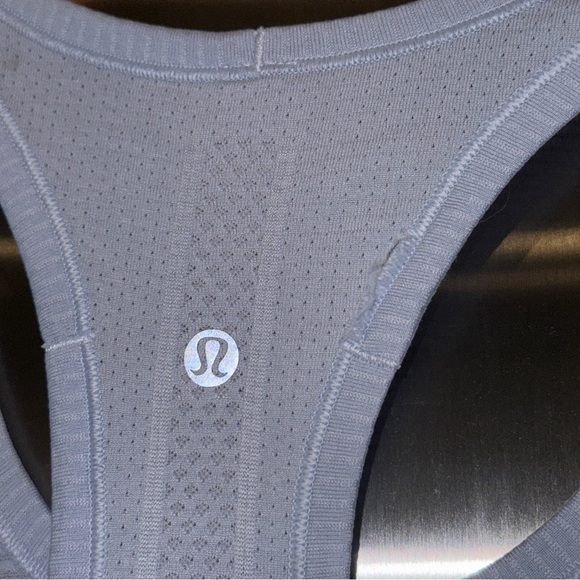 Lululemon Swiftly Tech Racerback Tank Top Caspian Light Blue Lightweight OG - Picture 5 of 16
